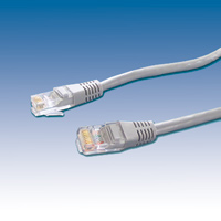 Image of Ethernet 10/100bT RJ45 Cat5e Cable/lead (2m)