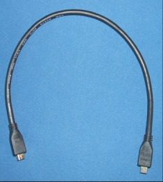 Image of MicroHDMI Extension Cable/Lead (30cm)