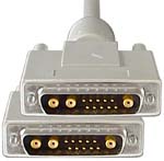 Image of Sun monitor cable/lead 13W3 Plug (Male) to 13W3 Plug (Male)