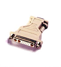 Image of Sun monitor adaptor 13W3 Socket (Female) to 15pin HD Type (SVGA) Plug (Male)