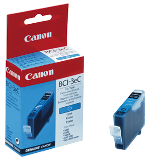 Image of Canon BCI-3eC Cyan ink tank