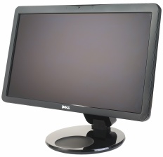 Image of 23" LCD widescreen DELL SP2309W monitor 2048 x 1152 (HDMI, DVI & SVGA input) with permanent line on screen (Refurbished)