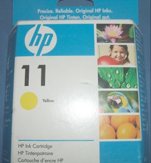 Image of HP No. 11 (C4838A) Yellow ink tank (Out of date)