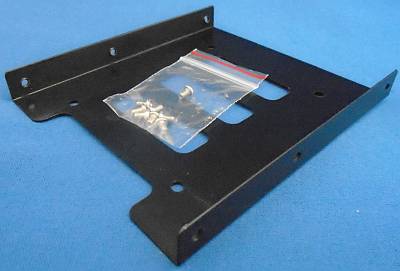 Image of Mounting adaptor/tray/bracket for 2.5" drive in 3.5" bay (metal)
