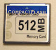 Image of 512MB Compact Flash (Acorn ADFS bus compatible)