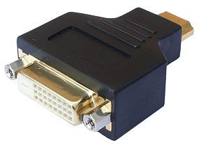 Image of DVI-D female to HDMI male adaptor
