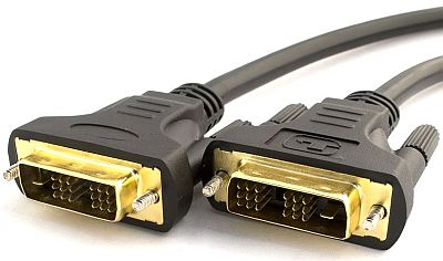 Image of DVI-D to DVI-D cable/lead (Single Link) (1m)