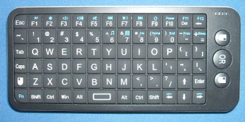Image of Handheld Mini Wireless Keyboard with Gyroscopic Mouse feature suit Iyonix, Raspberry Pi etc. (USB)