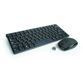 Image of Mini Wireless Keyboard and Mouse (USB) Ideal for Raspberry Pi