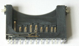 Image of RaspberryPi Spare Parts - PCB mounting SD Card Socket (Pi 1 only)