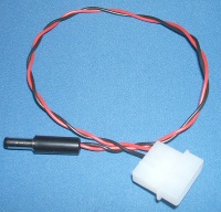Image of Molex socket to 2.1mm DC (Type M) plug for PandaBoard Power Control Module