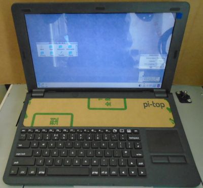 Image of pi-topRO v1, Grey, including 1GB Raspberry Pi Model B (RISC OS configured)