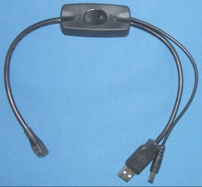 Image of Lapdock USB Data & power Y cable/lead for BeagleBoard, BeagleBone Black etc.