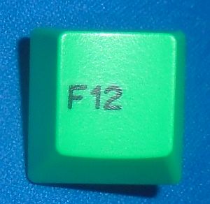 Image of Acorn A3010 Green Function Key Keyboard Keytop/Keycap (S/H)