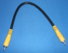 Image of Composite Video (Phono to Phono) Cable/lead for Raspberry Pi etc. (0.25m)