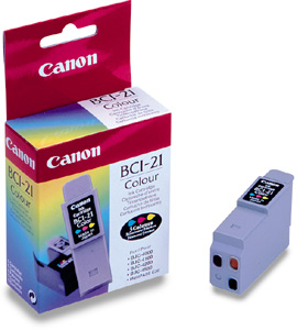 Image of Canon BCI-21Col Colour ink tank