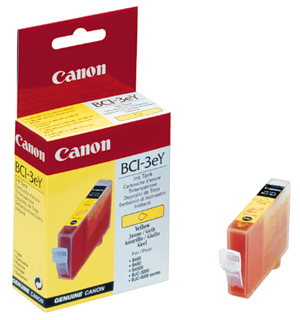 Image of Canon BCI-3eY Yellow ink tank