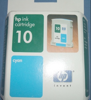 Image of HP No. 10 (C4841AE) Cyan ink tank (Out of date)