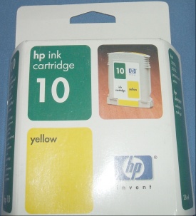 Image of HP No. 10 (C4842AE) Yellow ink tank (Out of date)