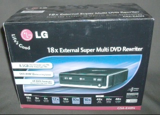 Image of LG GSA-E40N USB DVDRW Drive