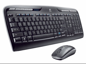 Image of Logitech Cordless Desktop MK330 Black Keyboard & Optical Mouse (USB)