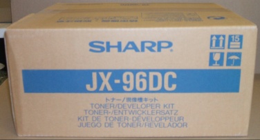 Image of Sharp/Calligraph A4-1200 toner set (JX-96DC) 15,000 pages (Unused but broken seal)
