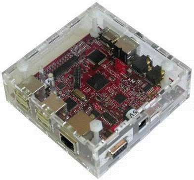 Image of Acrylic case for BeagleBoard-xM (S/H)