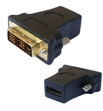 Image of DVI-D plug to HDMI socket adaptor