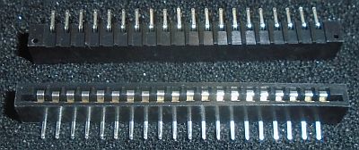 Image of PCB Keyboard sockets/connectors (pair) for Acorn A3000/A3010/A3020 (Right angle)