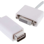 Image of Mini DVI to DVI adaptor (Apple MacMini etc.)