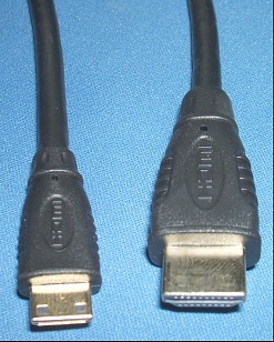 Image of MiniHDMI to HDMI Cable/lead (1m)