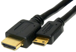 Image of MiniHDMI to HDMI male Cable/lead (2m)