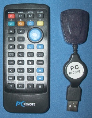 Image of Remote KeyPad (USB) with mini 'Mouse Stick'