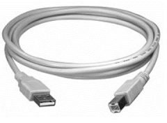 Image of USB2.0 Cable/lead A - B (3m)